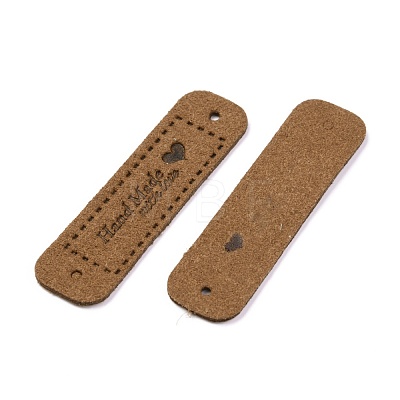 PU Leather Label Tags DIY-H131-A10-1