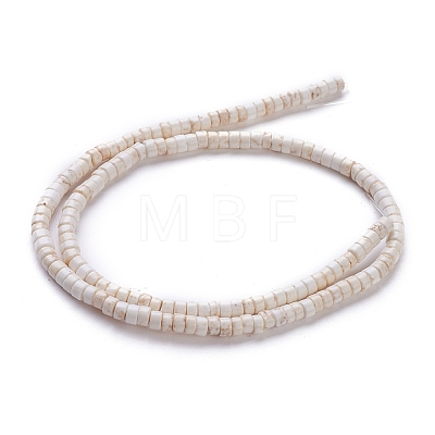 Natural Magnesite Beads Strands G-H230-37-1