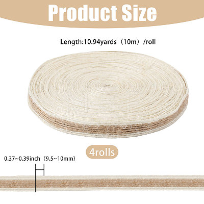 4 Rolls Flat Jute Twine OCOR-PH0036-43B-1