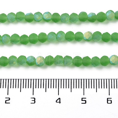 Transparent Glass Beads Strands EGLA-A034-T4mm-MB11-1