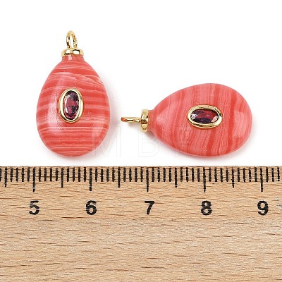 Natural & Synthetic Mixed Gemstone Pendants KK-B157-42-1