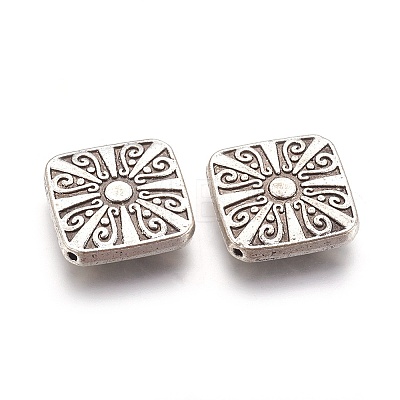 Tibetan Style Alloy Beads PALLOY-E460-02AS-1