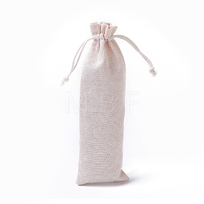 Burlap Packing Pouches ABAG-I001-8x19-02E-1