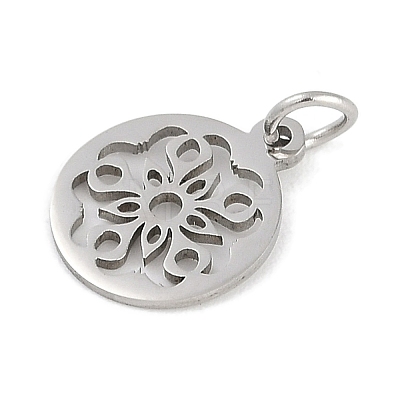 304 Stainless Steel Charms STAS-R135-14P-1