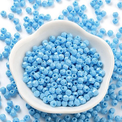 Baking Paint Glass Seed Beads SEED-A032-02G-1