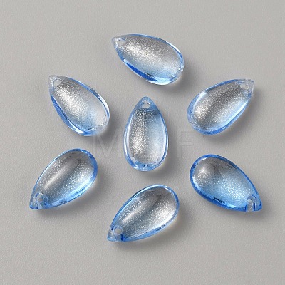 Handmade Lampwork Charms X-LAMP-WH0009-09C-1