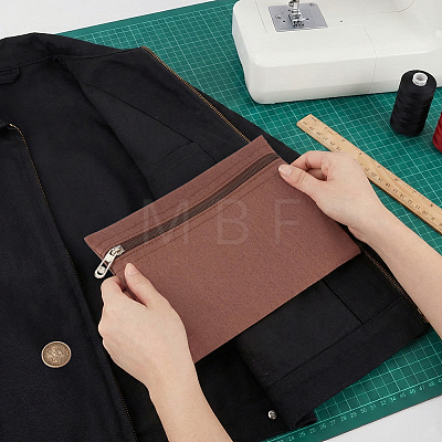 Cloth Zipper Jewelry Bag Gift Pouches ABAG-WH0040-53G-1