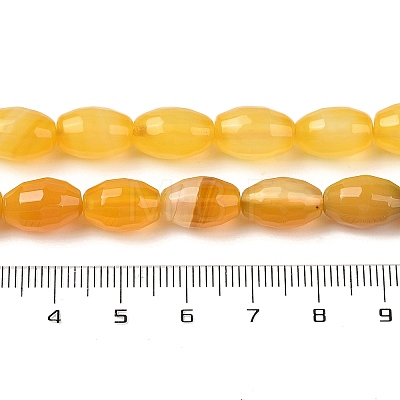 Natural Agate Beads Strands G-Q194-B01-01C-1