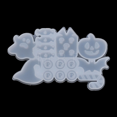 Halloween Theme Ghost/Candy/Bat DIY Silicone Molds DIY-F143-03-1