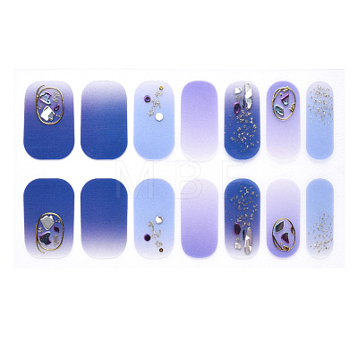Full Wrap Gradient Nail Polish Stickers MRMJ-S059-ZQ019-1