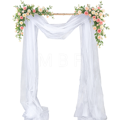 Polyester Gauze Fabric DIY-WH0622-586A-1