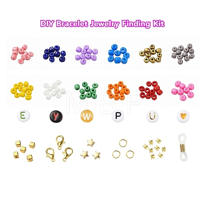 DIY Bracelet Jewelry Finding Kit DIY-YW0002-58-1