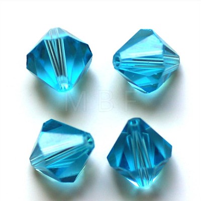 Imitation Austrian Crystal Beads SWAR-F022-6x6mm-202-1