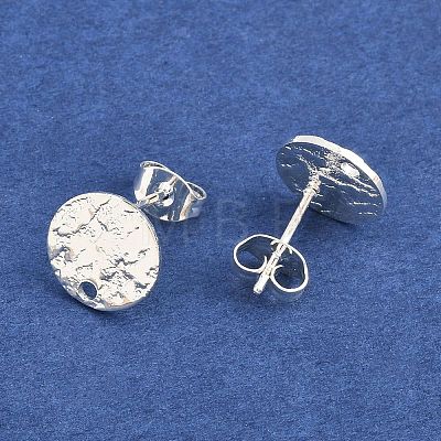 304 Stainless Steel Stud Earring Findings STAS-M228-U01-06S-01-1