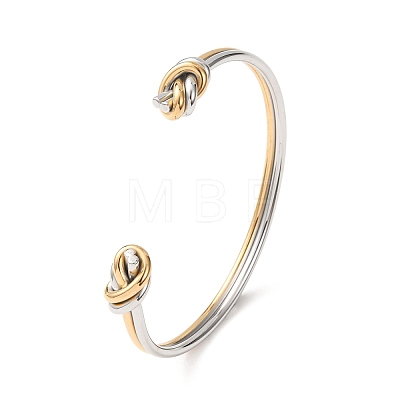 304 Stainless Steel Cuff Bangles for Women SA-CBA2192-07GP-1