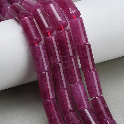 Dyed Natural Malaysia Jade Beads Strands G-C285-B01-01G-1