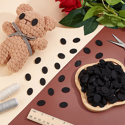 300Pcs Felt Cabochons FIND-PH0038-26A-1