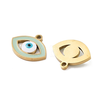 Ion Plating(IP) 316 Stainless Steel Enamel Charms STAS-U014-55G-01-1