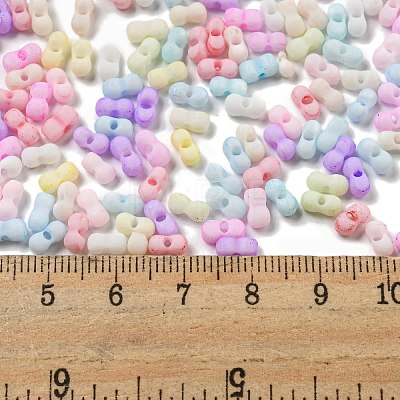 Macaron Color Opaque Frosted Glass Seed Beads X-SEED-K009-12B-01-1