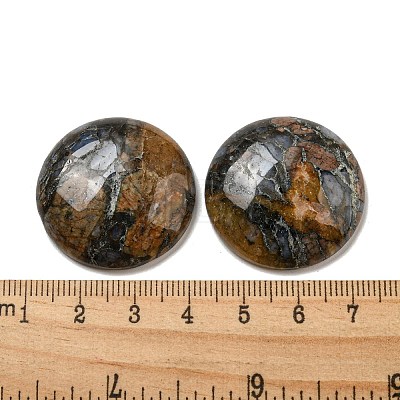 Natural Glaucophane Cabochons G-C115-02B-16-1