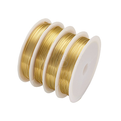 Yilisi Round Copper Jewelry Wire CWIR-YS0001-01G-1