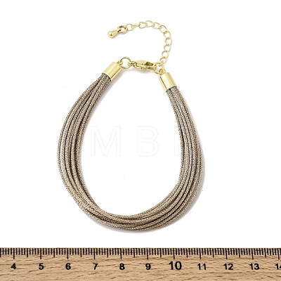 Women's Polyester Bracelets BJEW-H642-02G-1