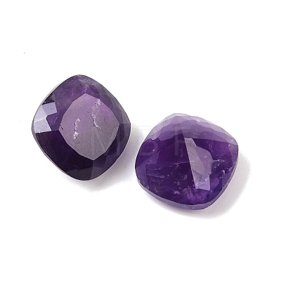 Natural Amethyst Cabochons G-D348-04A-1