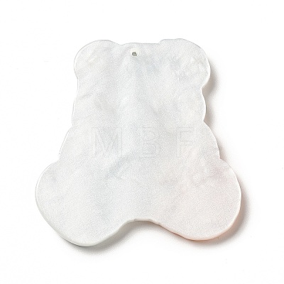 Printed Opaque Acrylic Pendants SACR-G031-01C-1