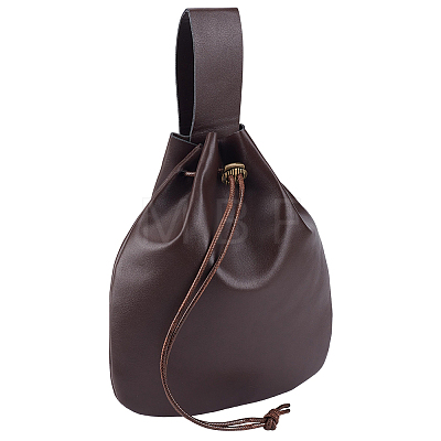 1Pc Imitation Leather Wishing Bottle Cover AJEW-CL0003-53B-1