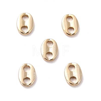 Brass Links Connectors KK-P207-019G-RS-1