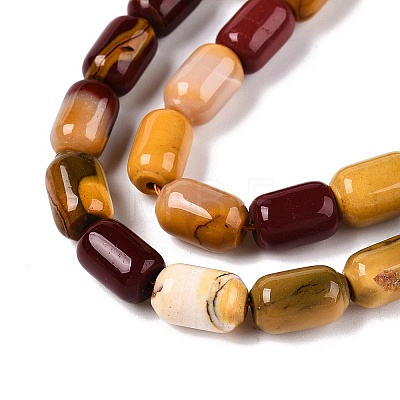 Natural Mookaite Beads Strands G-G980-46B-1