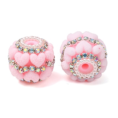 Rwsin & Acrylic & ABS Imitation Pearl Beads RE-CBA1913-03A-1