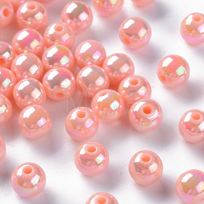 Opaque Acrylic Beads MACR-S370-D8mm-A12-1