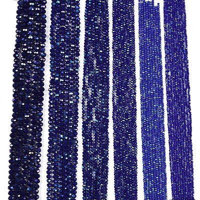 Electroplate Opaque Solid Color Glass Beads Strands EGLA-A044-P8mm-L07-1