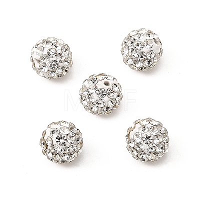 Pave Disco Ball Beads RB-H258-8MM-001-1