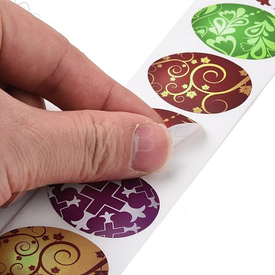9 Patterns Easter Theme Self Adhesive Paper Sticker Rolls DIY-C060-02C-1