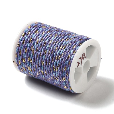 4-Ply Polycotton Cord Metallic Cord OCOR-Z003-D107-1