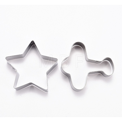 Stainless Steel The Universe Series Shape Cookie Candy Food Cutters Molds DIY-H142-01P-1