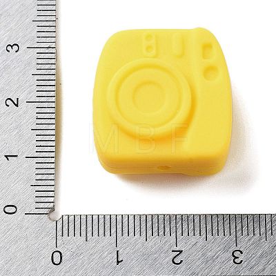 Camera Food Grade Eco-Friendly Silicone Focal Beads SIL-C007-16-1