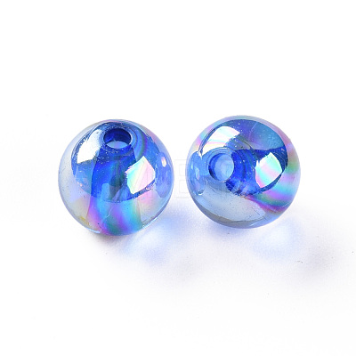 Transparent Acrylic Beads MACR-S370-B10mm-750-1