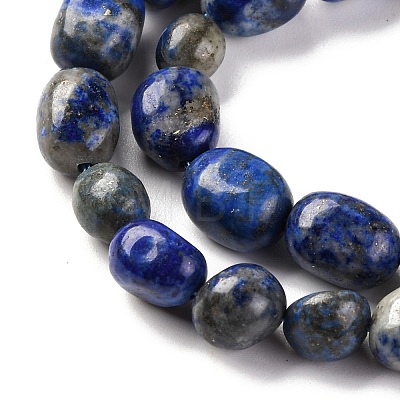 Natural Lapis Lazuli Beads Strands G-G146-A34-01-1