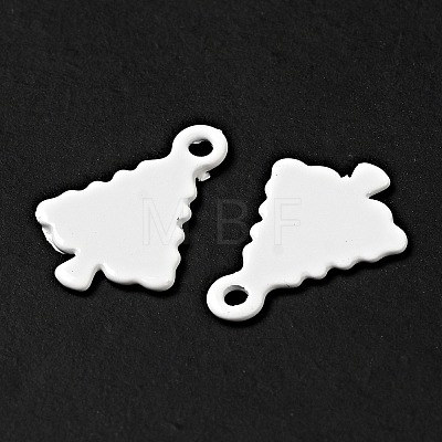 Spray Painted 201 Stainless Steel Charms STAS-G304-28F-1