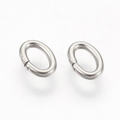 Tarnish Resistant 304 Stainless Steel Jump Rings Jewelry Findings A-STAS-L215-11P-1