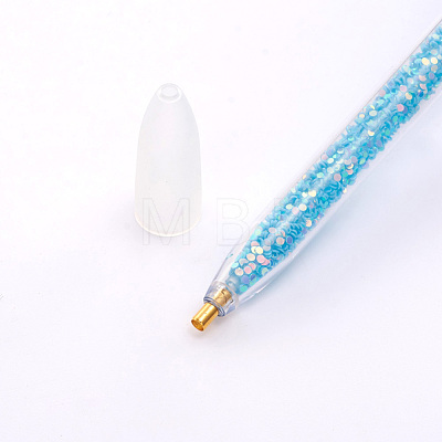 Pom Pom Ball Diamond Painting Point Drill Pen AJEW-WH0113-18D-1