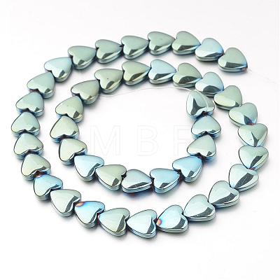 Electroplate Non-magnetic Synthetic Hematite Bead Strands G-F300-22C-07-1