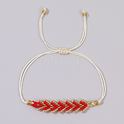 Bohemian Style Handmade Rainbow Arrow Bracelet for Women CK5795-2-1