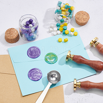 CRASPIRE DIY Wax Seal Stamp Kits DIY-CP0003-95-1