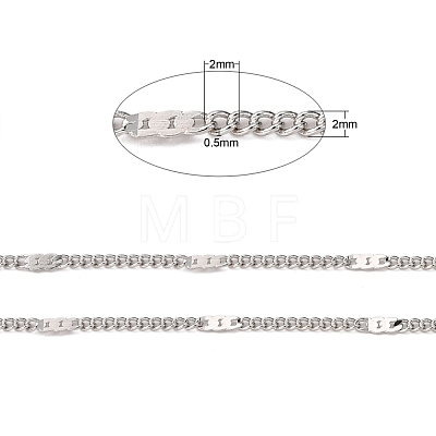 Brass Curb Chains CHC012Y-NFK-1