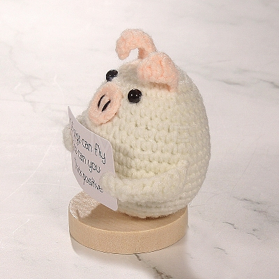 Cute Funny Positive Pig Doll PW-WG88188-02-1