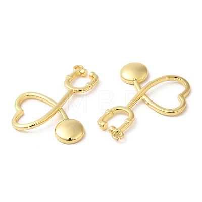 Eco-Friendly Rack Plating Brass Pendants KK-A184-01G-1